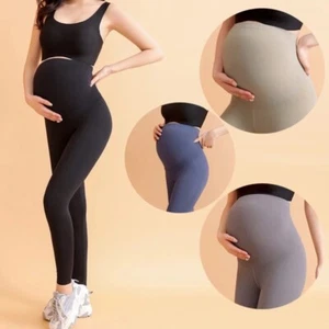 Plus Size Maternity Leggings - Picture 1 of 8
