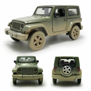 1/32 Jeep Wrangler SUV Model Car Diecast Toy Vehicle for Kids Gift Pull Back  