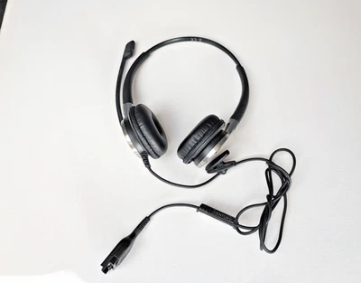 Sennheiser SC 660 Headset - Black - Call Center Headset - ACTUAL PHOTOS - Image 1 of 4