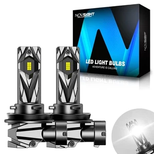 NOVSIGHT H11 LED Headlight Kit Low Beam Bulbs Super Bright 6500K White 20000LM - Bild 1 von 16