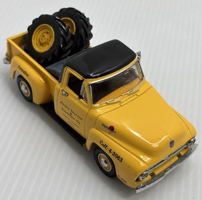 1 :43 Matchbox Collectibles Caterpillar Branded 1955 Ford Pick-Up Truck YIS02-M - Image 1 of 4
