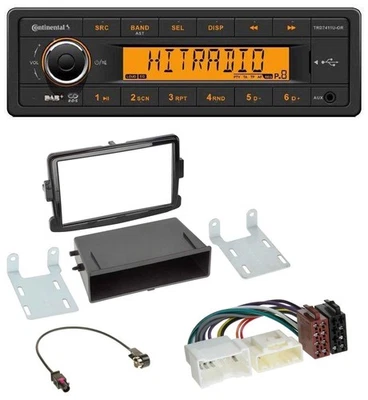 Continental 1DIN DAB MP3 AUX USB Autoradio für Dacia Dokker, Duster, Logan - Bild 1 von 4