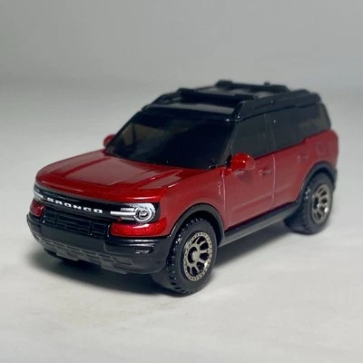 2022 Ford Bronco Sport Red 1:64 Scale Diecast Diorama Model SUV #87 - Image 1 of 4
