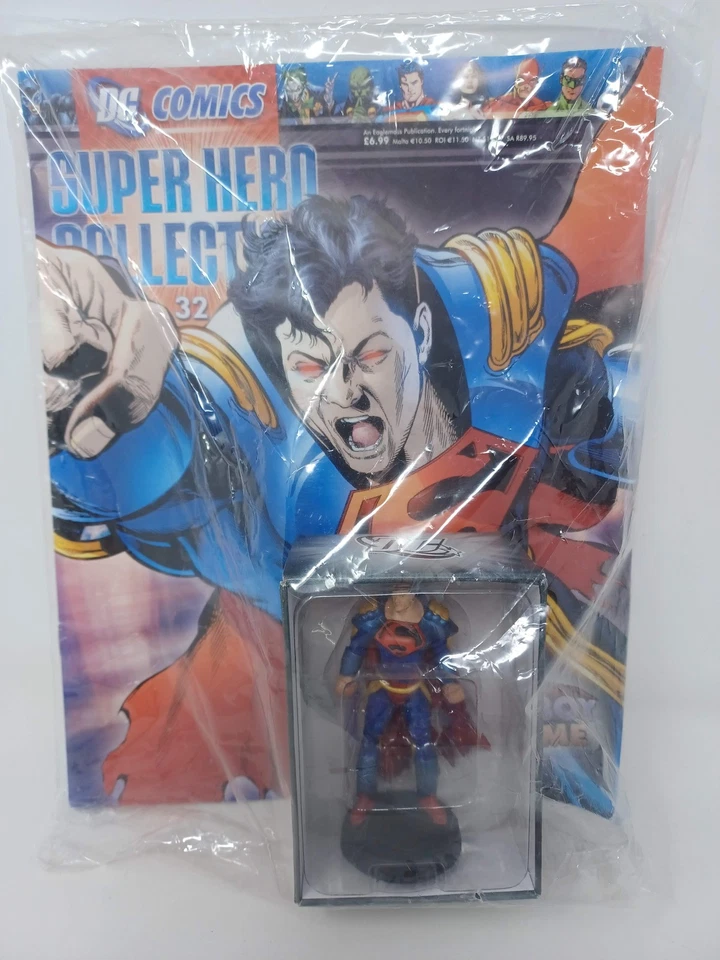 Dc Comics Super Heroes Superboy Prime 32 Figurines Lead Collection Eaglemoss - Image 1 of 1