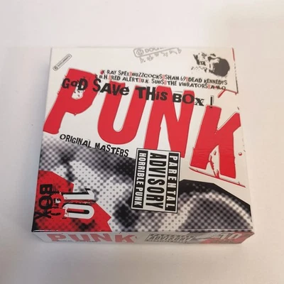 PUNK 10 CD Compilation GOD SAVE THIS BOX 2005 original Masters . © 2002 Cherry - Bild 1 von 4