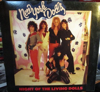 1985 NEW YORK DOLLS Night Of The Living Dolls LP Mercury 826 094 Glam Punk NM/VG - Image 1 of 3