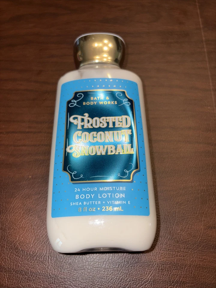 Bath & Body Works Frosted Coconut Snowball 24 Hour Moisture Lotion