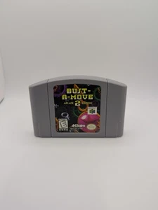 N64 Bust a Move 2 (Nintendo 64) 3 cartuchos solo auténticos - Imagen 1 de 5
