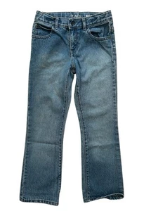 Children’s Place Boys Bootcut Jeans Size 7 Adjustable Waist Med Blue - Picture 1 of 3