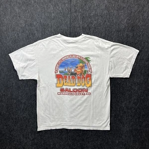 Vintage Dead Dog Saloon T-Shirt Mens XL Myrtle Beach SC USA Murrells Inlet - Picture 1 of 7
