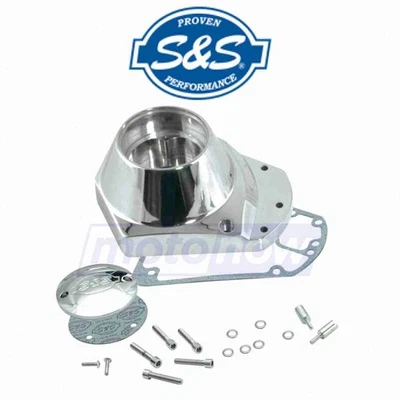 S&S Cycle Billet Cam Cover Kit for 1980-1986 Harley Davidson FXWG Wide Glide lw - Image 1 of 4