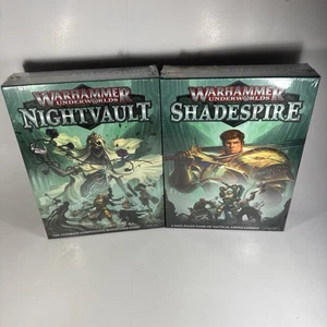 Warhammer Underworlds: Shadespire + Nightvault Core Box Sets Spiel Neu - Bild 1 von 8