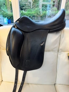 Equipe Emporio 17.5” Dressage Saddle M+1 - Picture 1 of 5