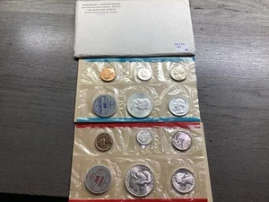 1963 US Mint Uncirculated Silver 10 Coin Set in Original Envelope 061125 61 - Picture 1 of 9