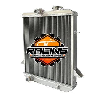 2-Row Aluminum Radiator For 1965-1968 1966 1967 Triumph TR4A TR 4A Base 2.1L MT - Picture 1 of 5