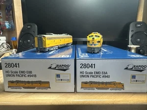 HO-Scale Rapido Trains E8A/B Union Pacific #940 & #941B DCC/Sound - Picture 1 of 13