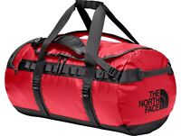 Supreme The North Face SS21 Studded Red/Black Base Camp Duffle Bag 