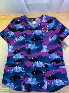 New Women's Disney Eeyore Scrub Top--VERY CUTE!!* - Picture 1 of 3