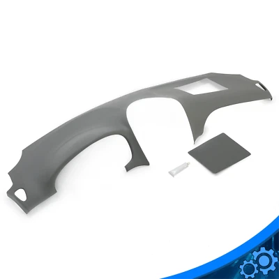 Molded Light Gray Dash Cover Dashboard Pad Overlay ABS For Toyota Sienna 04-2010 - Imagem 1 de 4