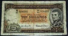 Australian 10 Shilling note from the 60s, AD65 606005