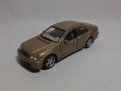 1/43 Cararama Hongwell Mercedes Classe C 320 Dorée - Photo 1/4