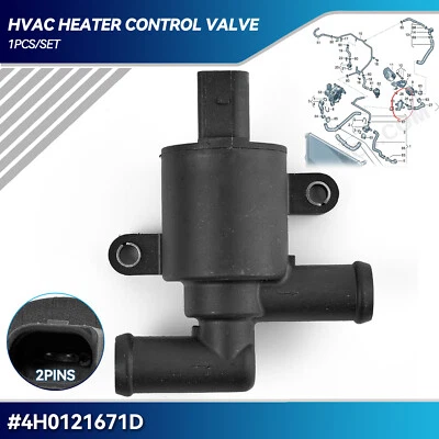 Coolant Control Valve For VW Golf Polo Audi A3 A4 A5 A6 A7 Seat Skoda 4H0121671D - Image 1 of 4
