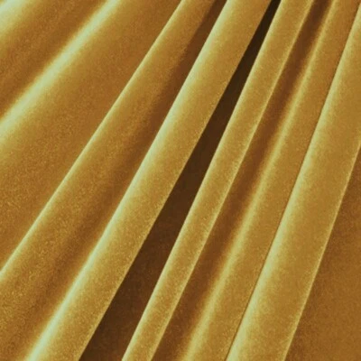STRETCH VELVET FABRIC COSTUMES CRAFT, APPAREL, UPHOLSTERS 60"W 30 COLOR BY YARD  - Image 1 of 4