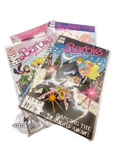 Juego de 4 cómics de moda de Marvel Barbie de la década de 1990 - Imagen 1 de 9