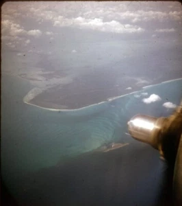 Vintage Stereo Realist Photo 3D Slide FIRST AERIAL VIEW OF CUBA FROM PLANE 1958 - Bild 1 von 3