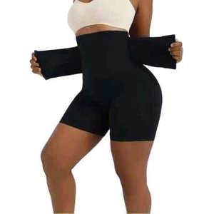 Women's Tummy Control Shorts High Waist Slimming Body Shaper Shaping Pants - Picture 1 of 3