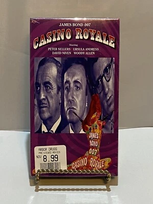 James Bond 007 Casino Royale (VHS Rare Factory Sealed) - Image 1 of 4