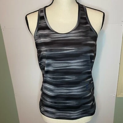 Ralph Lauren Mujer Negro Gris Talla S Espalda Corredora Deportiva Camiseta sin Mangas Camisa  Foto 1 de 4