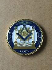 Masonic Freemason commemorative Coin