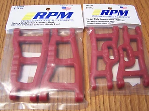 RPM 80249 vorne & 80599 hinten rot A-Arme 1/10 Traxxas Slash 2wd VXL & XL5 Raptor - Bild 1 von 1