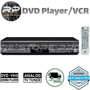 JVC HR-XVC16BU DVD VCR Combo Player VHS Hi-Fi Stereo Progressive Scan - Picture 1 of 3