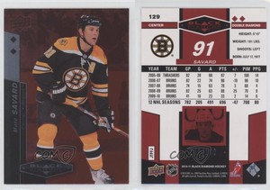 2010-11 Upper Deck Black Diamond Ruby /100 Marc Savard #129