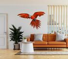 3D Wings Parrot A042 Animal Wallpaper Mural Poster Wall Stickers Decal Zoe