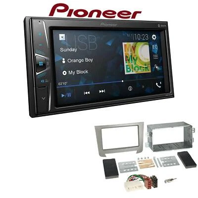 Pioneer Autoradio Bluetooth Touchscreen für Ssangyong Rexton II ab 2013 silber - Bild 1 von 4