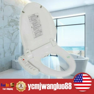 Toilet Seat with Adjustable Water Temperature- Electric Smart Bidet Seat - Picture 1 of 10