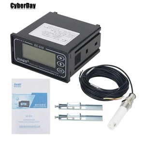 0-200ms/cm 10.0 Sensor Conductivity Meter EC Controller Tester Water Analyzer - Imagen 1 de 9