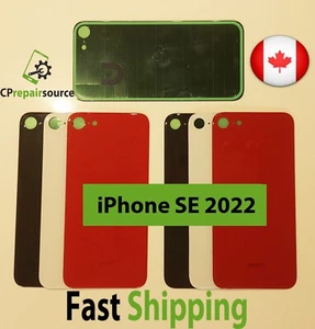 Vitre Arrière Big Ring Caméra Trou Housse Cadre Lentille Remplacement pour iPhone SE 2022 - Photo 1 sur 4