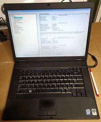 Dell Latitude E5500 1 GB Ram C2D T7250 y fuente de alimentación - SIN DISCO DURO/BATERÍA Foto 1 de 4