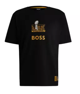 HUGO BOSS HERREN T-SHIRT SCHWARZ TUNSIL NFL 50535096001 - Bild 1 von 2