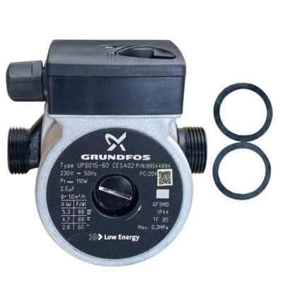 Grundfos UPS 15-60 Domestic Circulating Pump 1 INCH BSP 15/60 OEM - Image 1 of 2