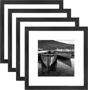 12X12 Frames Matted to Fit Photos 8X8 or 12 X 12 Pictures without Mat, 12 by 12 - Picture 1 of 7