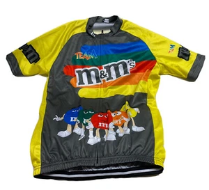 Vintage Team M&M’s Gr. XL Radtrikot Shirt Brainstorm Gear - Bild 1 von 4