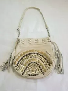 Lifestyle by Sharif Original 1827 White Shoulder Bag - Picture 1 of 7