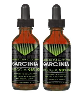 2 Absonutrix Garcinia Cambogia Tropfen 100 mg 98% HCA Gewichtsmanagement Made in USA - Bild 1 von 6
