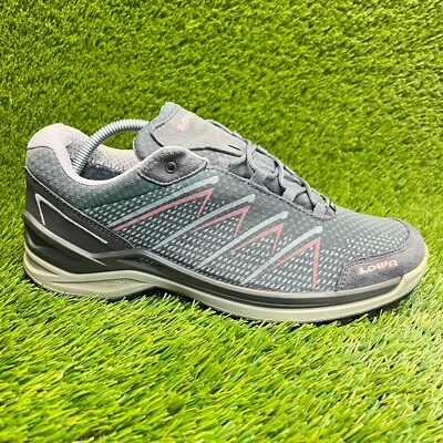 Lowa Ferrox Pro GTX Lo Mujer Talla 11 Gris Correr Caminar Senderismo Zapatos Tenis Foto 1 de 4