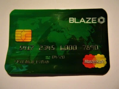 Stink Sack Blaze Master Kush XX-Pequeña bolsa para tarjetas de crédito a prueba de olores 1 ~ bolsa Foto 1 de 4